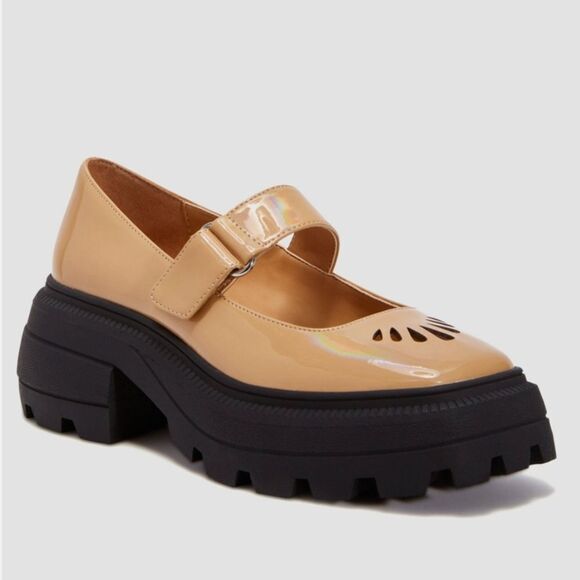 BRAND NEW KATY PERRY THE GELI® COMBAT MARY JANE FLAT SHOE - Picture 1 of 14